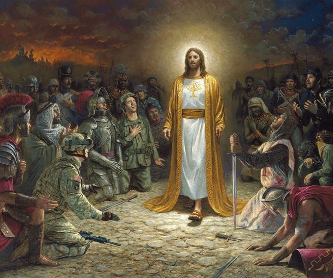 - AND -EVERY KNEE SHALL BOW AND EVRY TOUNGE CONFESS THAT - JESUS - IS LORD ! ................